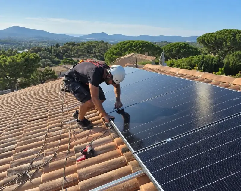 Installateur panneaux solaires Villebernier — pose photovoltaïque sur toiture